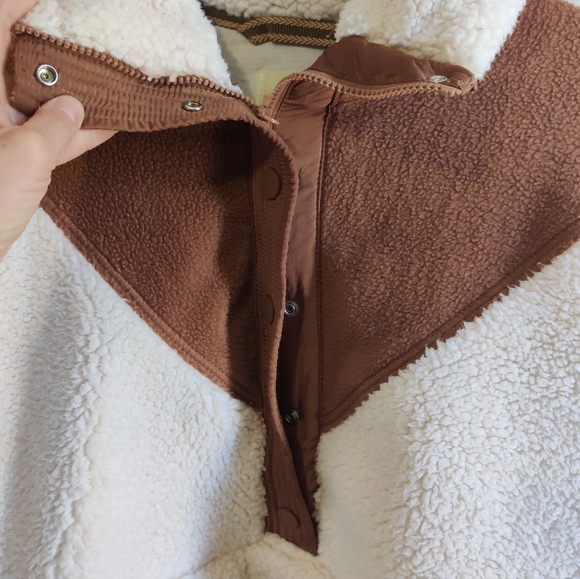 Free People Fall To Rise Fleece Oversized Pullover - Picture 9 of 12